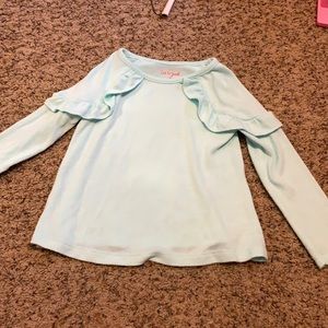 Cat and Jack crystal blue top